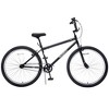 Gulches 26 Inch Freestyle Bike for Teens Ages 14 Plus Boys Girls Steel Frame Single Speed 2 Pegs Aluminum Rims Dual Brakes black - 3 of 4