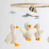 Living Textiles - Musical Mobile - Goosey Goosey, White - 2 of 3