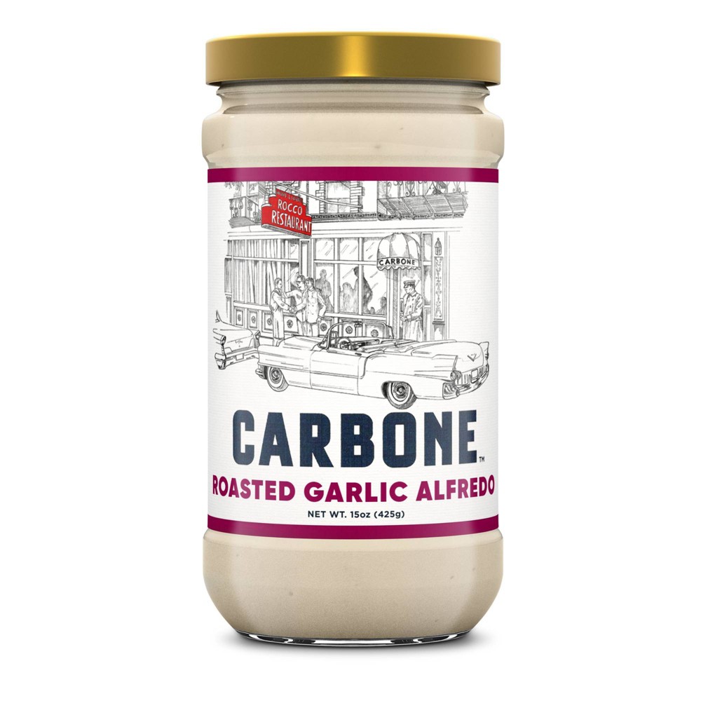 Carbone Roasted Garlic Alfredo Sauce - 15oz