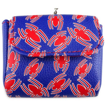 Fast Forward Marvel Spider-Man Bear 10 Inch Pleather Backpack w/ Coin Purse - image 4