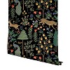 Rifle Paper Co. Menagerie Peel and Stick Wallpaper: Removable Vinyl, Self-Adhesive, Floral Botanical, Multicolor, 28 Sq Ft Coverage - 3 of 4