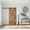 Hudson and Canal e Farmhouse Floor Lamp with Fabric Shade Blackened Bronze/White: Metal Body, Polyester Shade, UL Listed - 4 of 4
