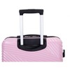 Wooakway 3 Piece Luggage Sets PC+ABS Lightweight Suitcase with Two Hooks, Spinner Wheels - 3 of 4