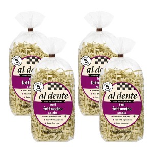 AL DENTE Basil Fettuccine, 12oz Bags (Pack of 4) - 1 of 4