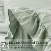 Ruffle Duvet Cover Farmhouse Shabby Vintage Ruffled Bedding Set - 3 of 4