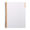 Rhodia Rhodiactive Meeting paper Book 90g paper - Lined 80 sheets - 9 x 11 3/4 - Black cover - 3 of 4