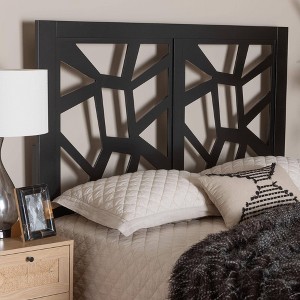 Baxton Studio Accorsa Wood Headboard - 1 of 4