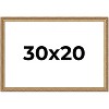 PosterPalooza | 30x20 Wood Antique Frame with UV Acrylic, 4 Finishes: Bronze, Gold, Silver, and Black - 2 of 4