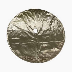 Vickerman 72" Gold Metallic Christmas Tree Skirt - 1 of 2