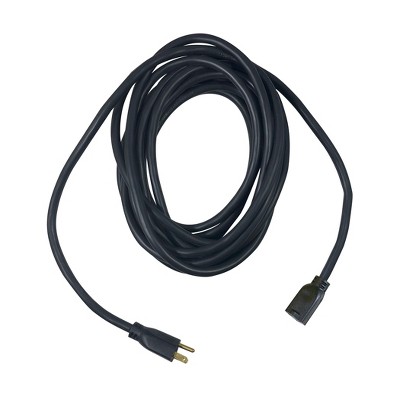 USW 14/3 25ft Black Oil Resistant Extension Cord