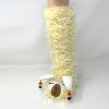 Oooh Yeah! Womens Slipper Socks (Llama Llama White) - 4 of 4
