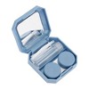 Unique Bargains Retro Square Contact Lens Case Blue 1 Set - 3 of 4
