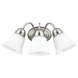 Quorum Lighting 3 - Light Sconce in  Satin Nickel - 1 of 1