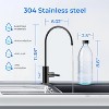Waterdrop Filtered Water Faucet for Kitchen Sink, Reverse Osmosis, Stainless Steel, Black - 2 of 4