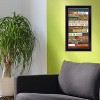 Our Family Rules By Marla Rae, Printed Wall Art, Ready To Hang Framed Poster, Black Frame - 2 of 4