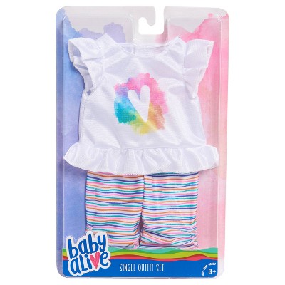 baby alive single outfit set