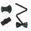 INSPIRE CHIC Men's Velvet Adjustable Pre-Tied Bow Tie - 2 of 4