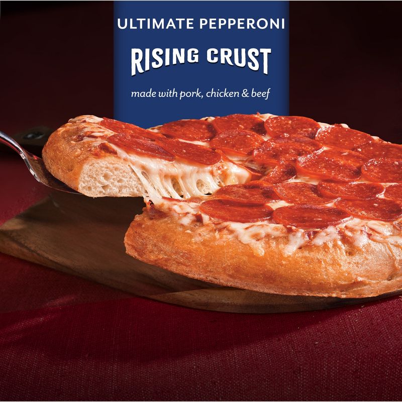 DiGiorno Pepperoni Frozen Pizza with Rising Crust - 27.5oz, 4 of 13