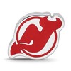 Black Bow Jewelry Sterling Silver New Jersey Devils NHL Bead Charm - 4 of 4