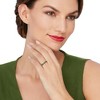 Ross-Simons 1.10 ct. t.w. Emerald Eternity Band in 14kt Yellow Gold - 2 of 4