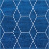 Unique Loom Trellis Frieze Geometric Trellis Indoor Woven Area Rug - 2 of 4