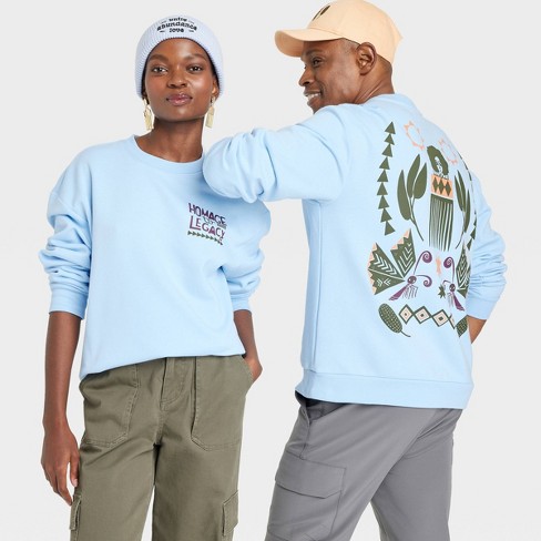 Black History Month Adult Homage To Legacy Sweatshirt - Blue : Target