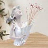 Modern Decorative Artificial Flower Vase Butterfly Girl Sculptures Interior Home Resin Ornaments Household Decoration Vases Hot - 3 of 4