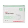 McKesson Disposable Underwear Pull On with Tear Away Seams Large, UW33845, Moderate - 2 of 4