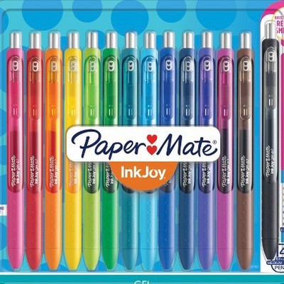 Paper Mate Ink Joy 14pk Gel Pens 0.7mm Medium Tip Multicolored