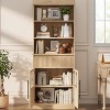 Coucheta 70" Tall Kitchen Pantry Cabinet, Storage Cabinets with Drawer & 2 Glass Doors and 3 Shelves, Floor Cabinet for Kitchen, Office, Living Room - 3 of 4
