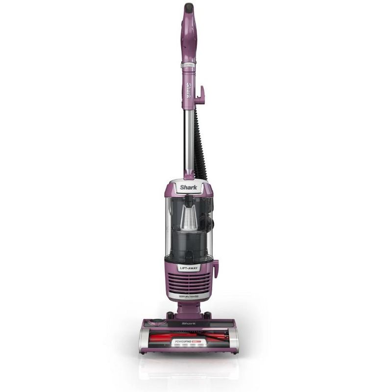 Shark R-ZD550 Lift-Away with PowerFins HairPro & Odor Neutralizer Technology Upright Multi Surface Vacuum, Mauve - Restored, 1 of 8