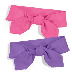 City Threads 100% Cotton Knotted Headband 2-Pack - USA-Made - 1 of 2