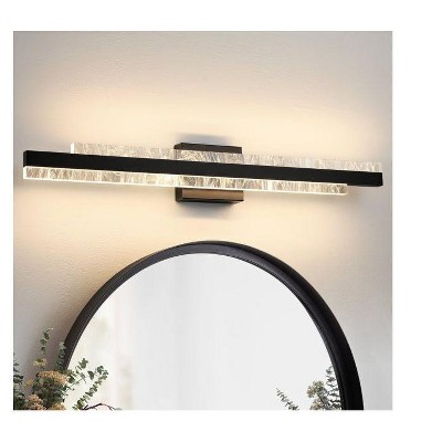 KAISITE 24inches Dimmable LED Bath Bar Black Bathroom Vanity Light