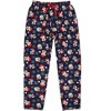 Disney Men's Mickey and Friends Santa Hat AOP Lounge Sleep Pajama Pants - 3 of 4