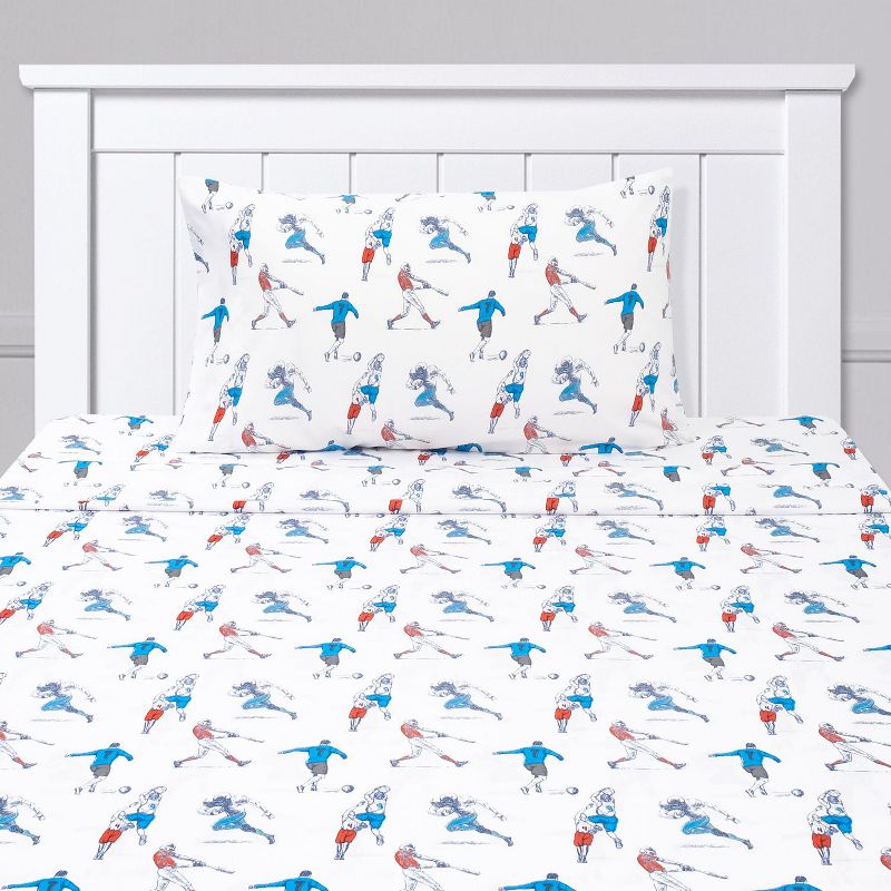 Sports Microfiber Kids' Sheet Set By Sweet Home Collection™, 1 of 7