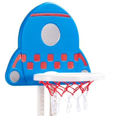 blue with ring toss