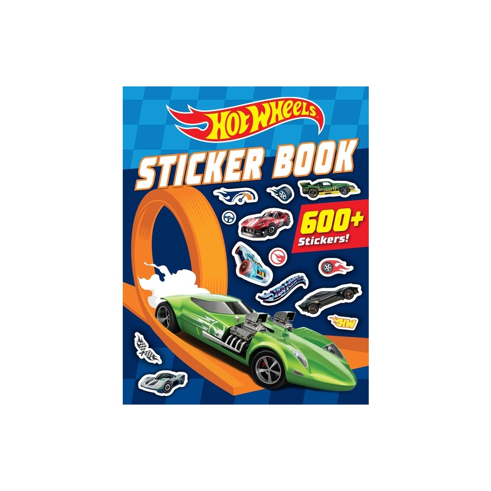 Hot Wheels: Sticker Book - by Mattel (Paperback)