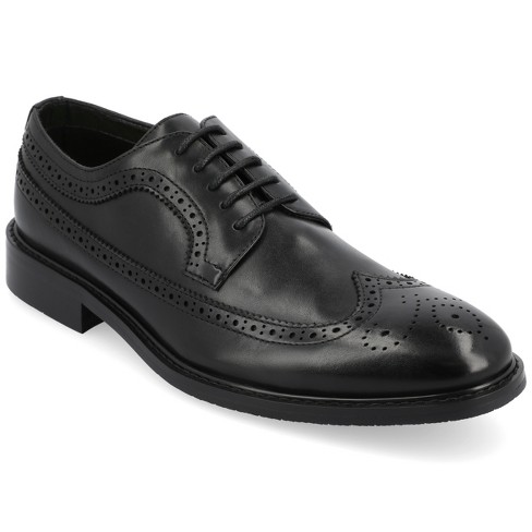 Black Patent Men Vegan Leather Oxfords Men Formal Shoes 