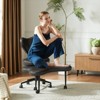 Pinmoco Ergonomic Cross-Legged Swivel Chair, Adjustable Height Meditation Chair with Back Support,  Office/Home Chair - 2 of 4