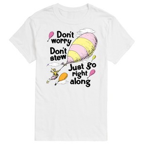 Men's - Dr. Seuss - Don't Worry Go Along Short Sleeve Graphic T-Shirt - 1 of 4