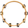 MEINL Recording-Combo Wood Tambourine One Row Dual Alloy Jingles Super Natural - 2 of 4