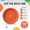 Exquisite Disposable Plastic Dinner Plates- 100 Count - 2 of 4