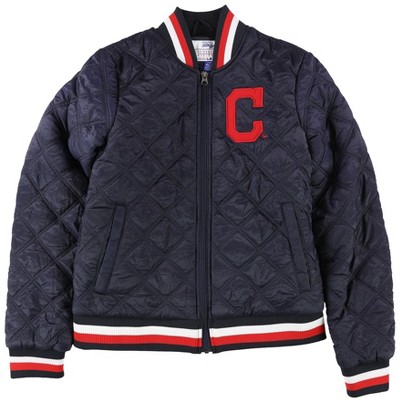 G-III Sports Womens Cleveland Indians Quilted Jacket