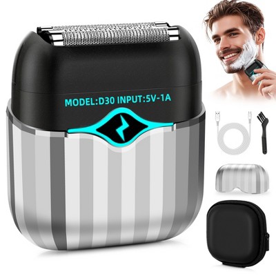 YEVYO Rechargeable Foil Shaver, Electric Razor for Men with 3 Speeds, IPX7 Waterproof