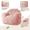 Large Bean Bag Chair for Kids Adults, Living Room Furniture Beanbag Couch Sofa, Soft Fluffy Faux Fur Bean Bag Lazy Sofa for Gaming Reading - 4 of 4