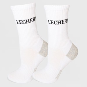 LECHERY Unisex Sports Crew Socks (1 Pair) - 1 of 4