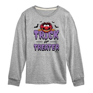 Boys' - The Muppets - Animal Halloween Trick or Treater Long Sleeve Graphic T-Shirt - 1 of 3