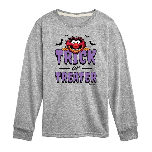 Boys' - The Muppets - Animal Halloween Trick or Treater Long Sleeve Graphic T-Shirt - image 1 of 3