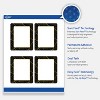 Avery Rectangle Labels, Black Border with Gold Pattern, 4" x 3-1/3" - 3 of 4