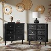 Roland 30 H 2-Door Corner Cabinet with Spindle Legs Set of 2|ARTFUL LIVING DESIGNS - 2 of 4